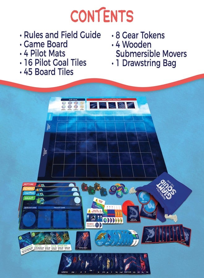 MindWare Search for a Giant Squid: The Game - Based On The Popular Book for 2 to 4 Players - Image 2